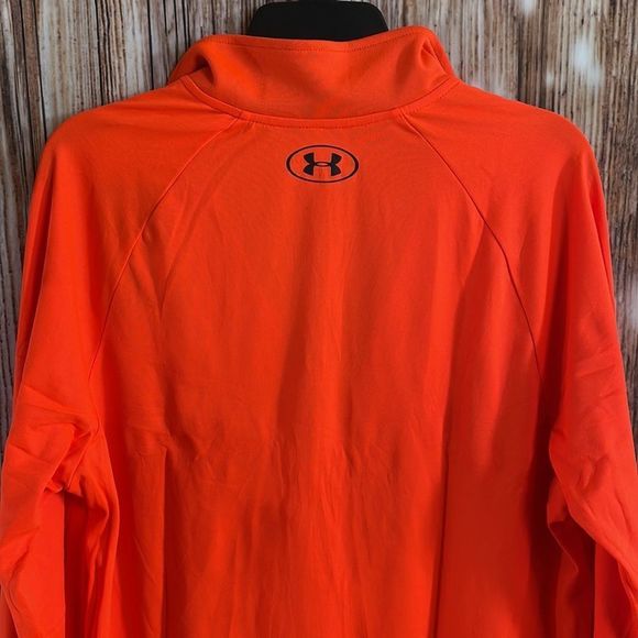 Under Armour Men's Tech 2.0 1/2 Zip Sweater - Phoenix Fire - S - Picture 6 of 10